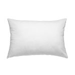 Dream Support Pillow, Garneted Polyester Fill, Blended Cover, Queen 20x30, 29 oz, White